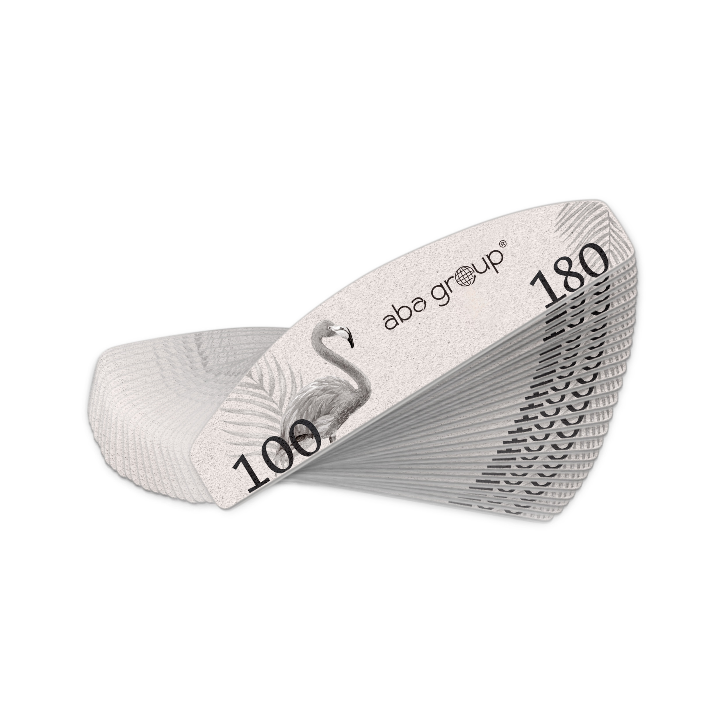 Pilník na nehty PLAMEŇÁCI MINI Aba Group 100/180 SLIM