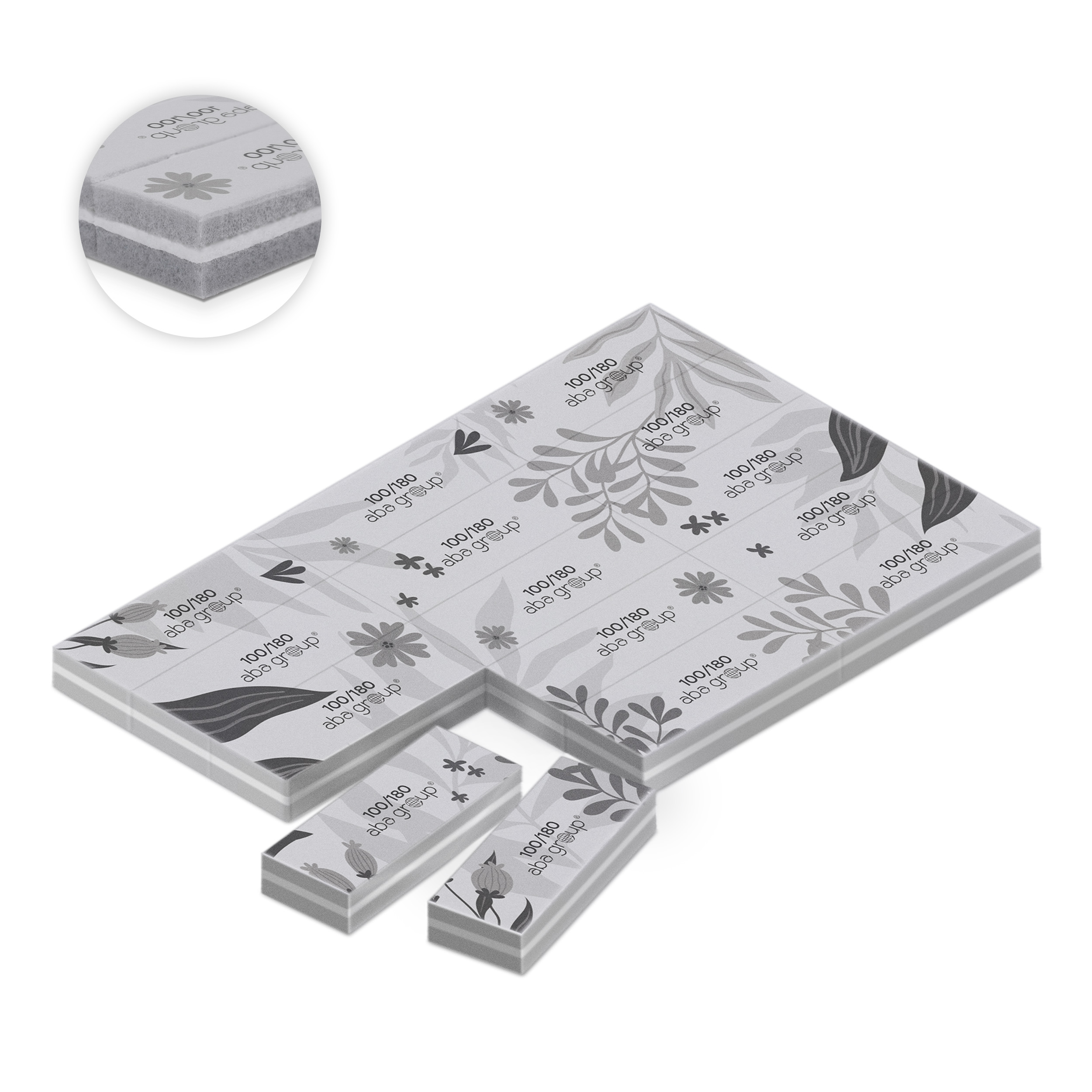 17528_Aba_Group_Tear-off_buffer_Flowers_Blok_jednorazowych_polerek_do_odrywania_Flowers_100x180_1_sztuk_15szt__W3