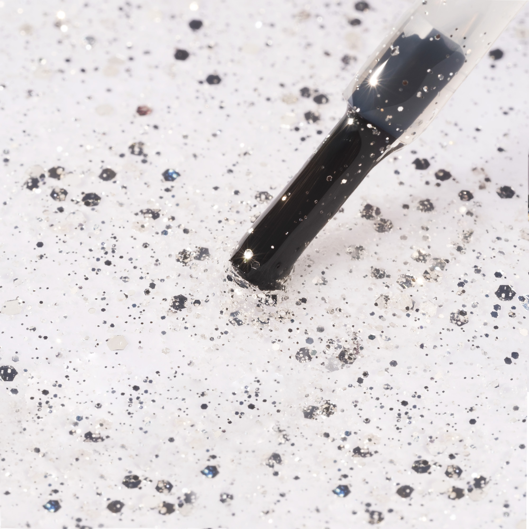 Aba Group TOP NO WIPE Sparkle Silver - 7 ml