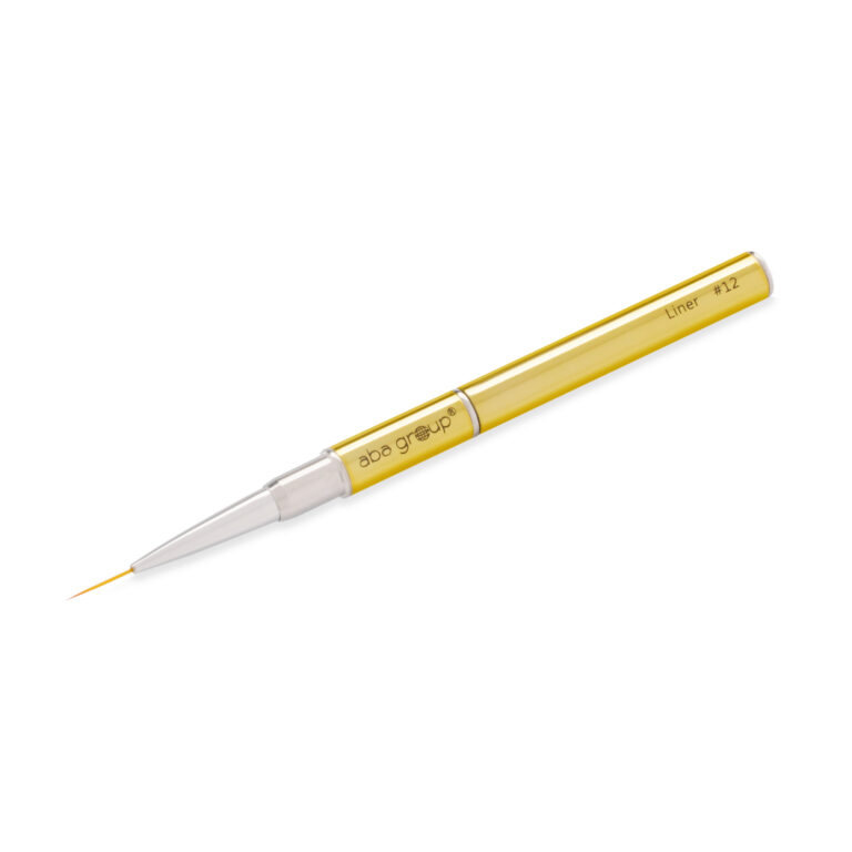 Aba Group Złoty Pędzelek do zdobień 12mm – Gold Liner #12