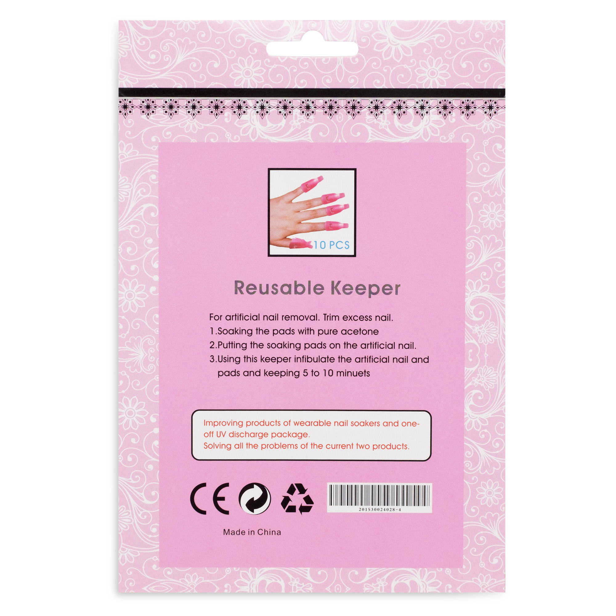 Klipsy do ściągania hybrydy 10 sztuk – kolor biały Klipsy do ściągania hybrydy 10 sztuk – kolor biały