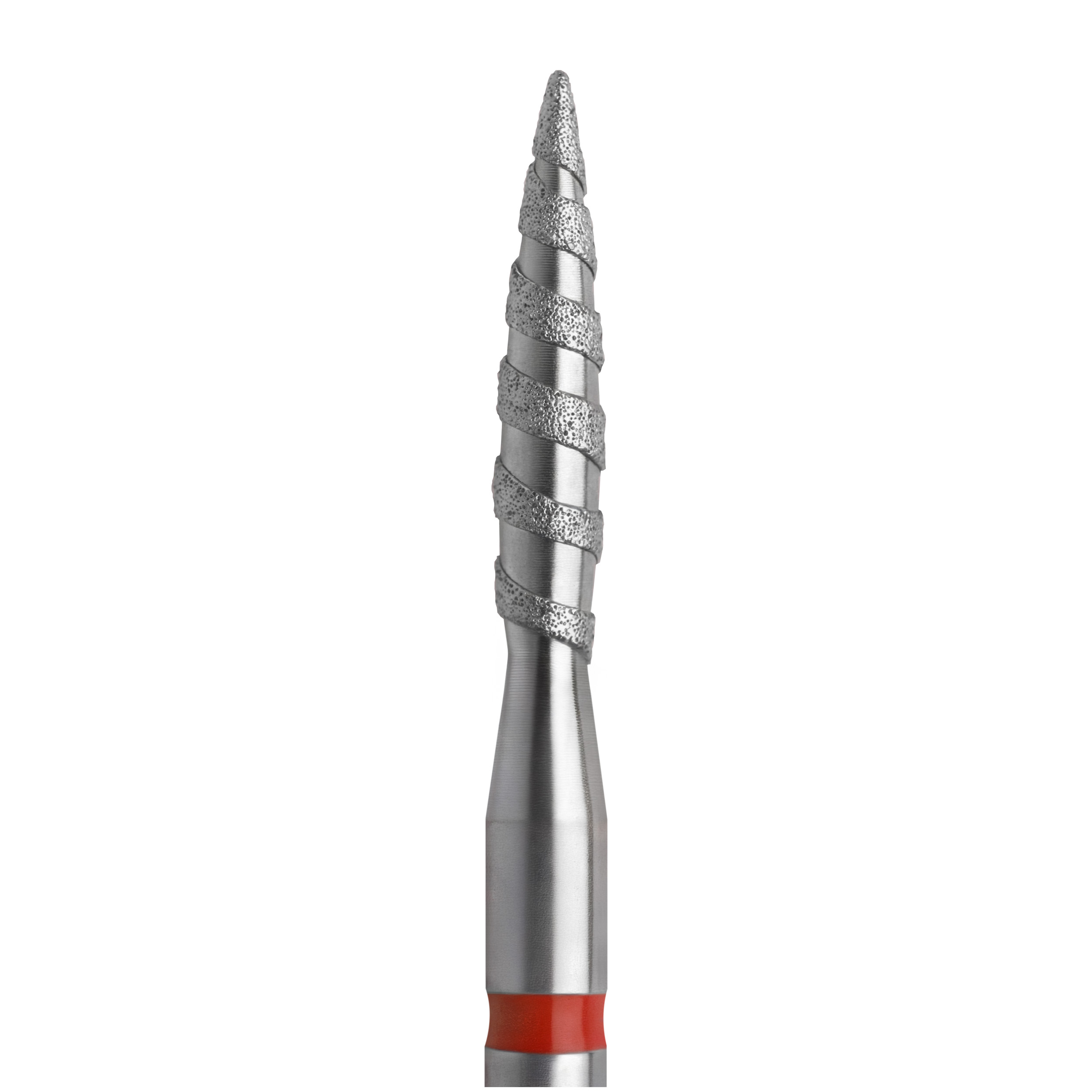 Aba Group Diamantfräser MASTER PRO TORNADO Flamme rot - 10 mm
