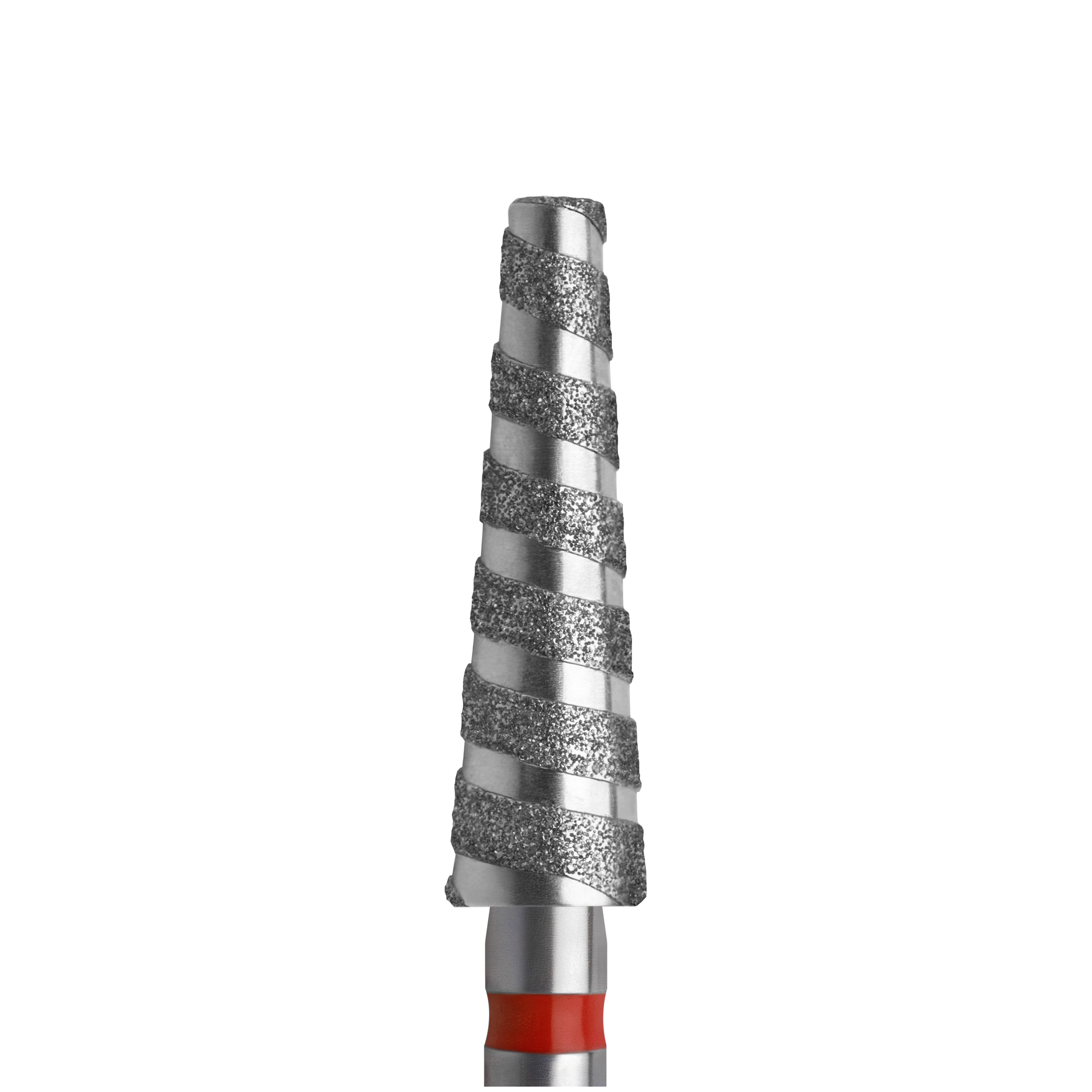 Aba Group Diamantfräser MASTER PRO TORNADO Kegelstumpf rot - 10 mm
