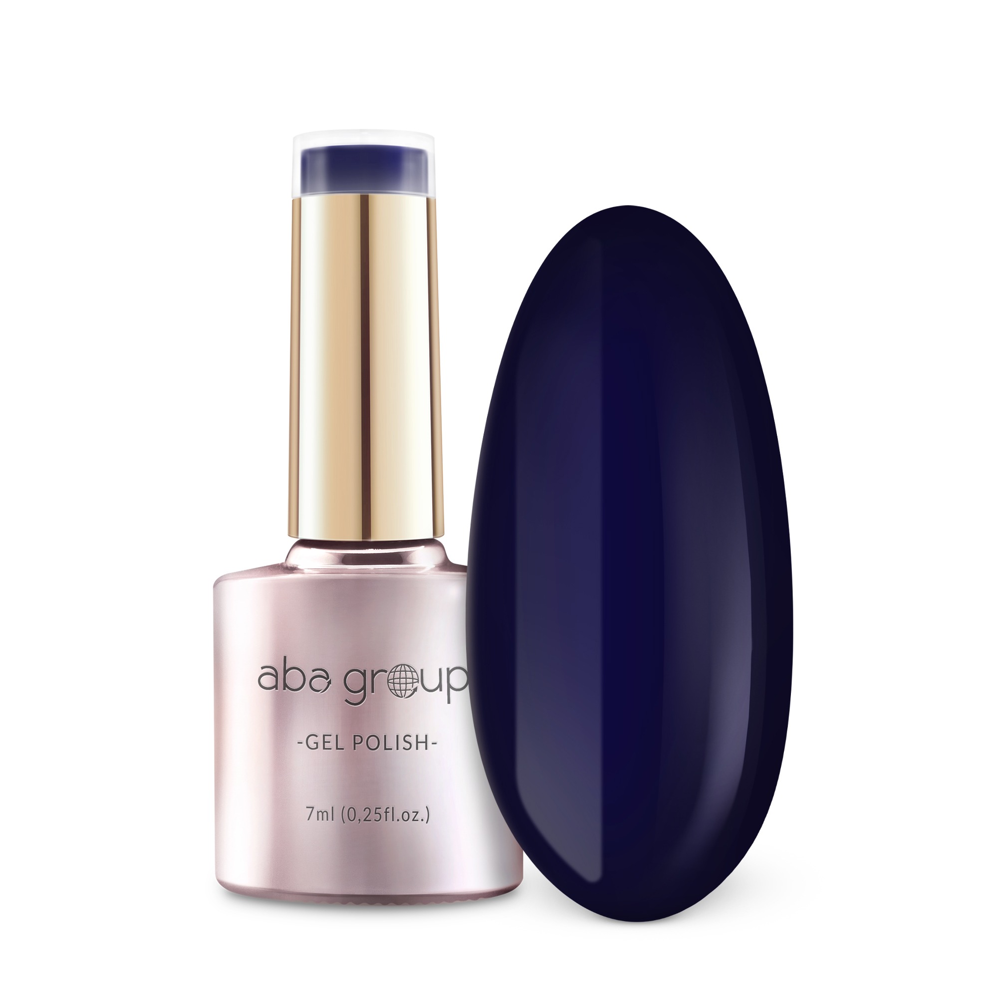 Aba Group Hybrid-Nagellack Marineblau 753 Navy Crush – 7 ml
