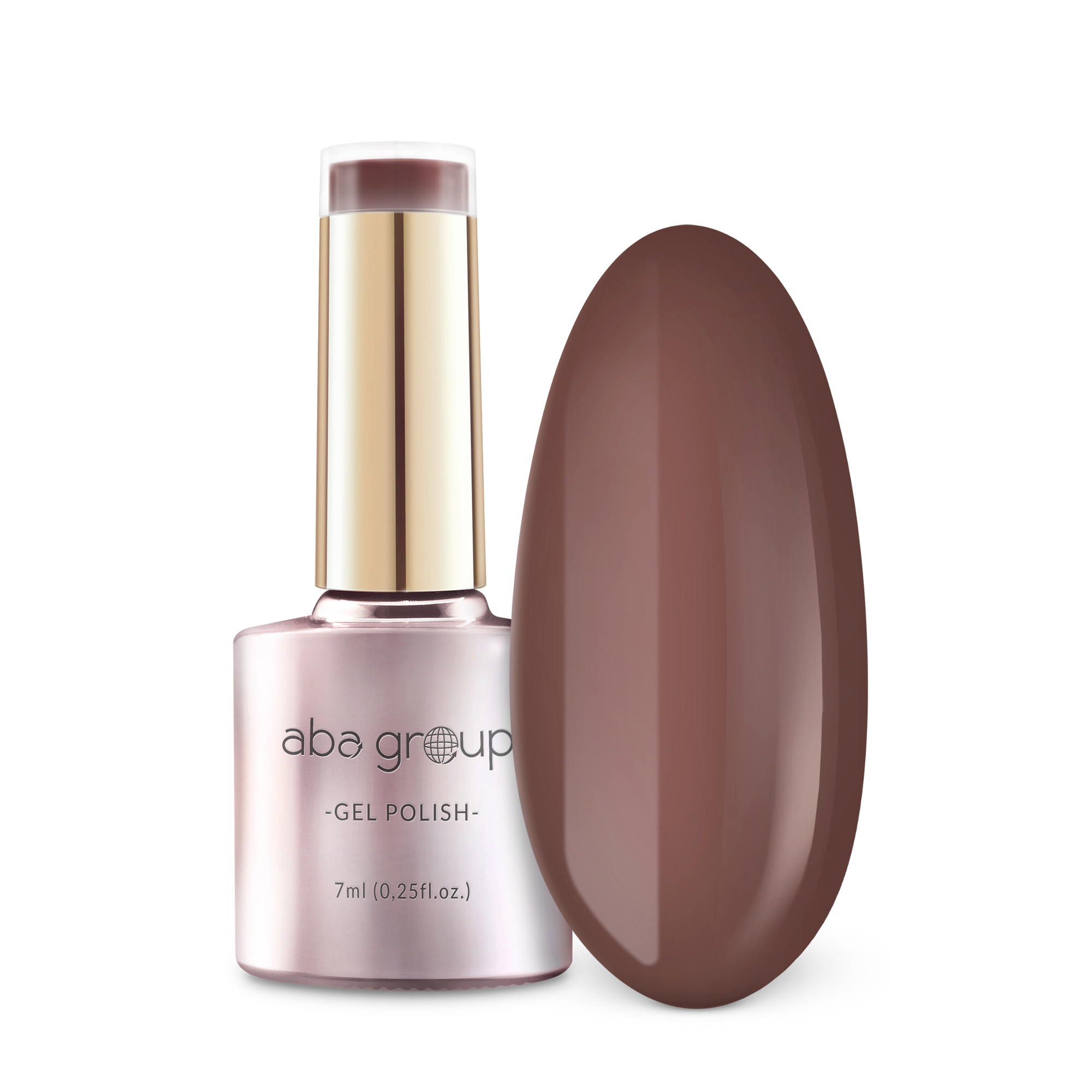 Aba Group Hybrid-Nagellack Rosabraun 755 Mocha Mood – 7 ml