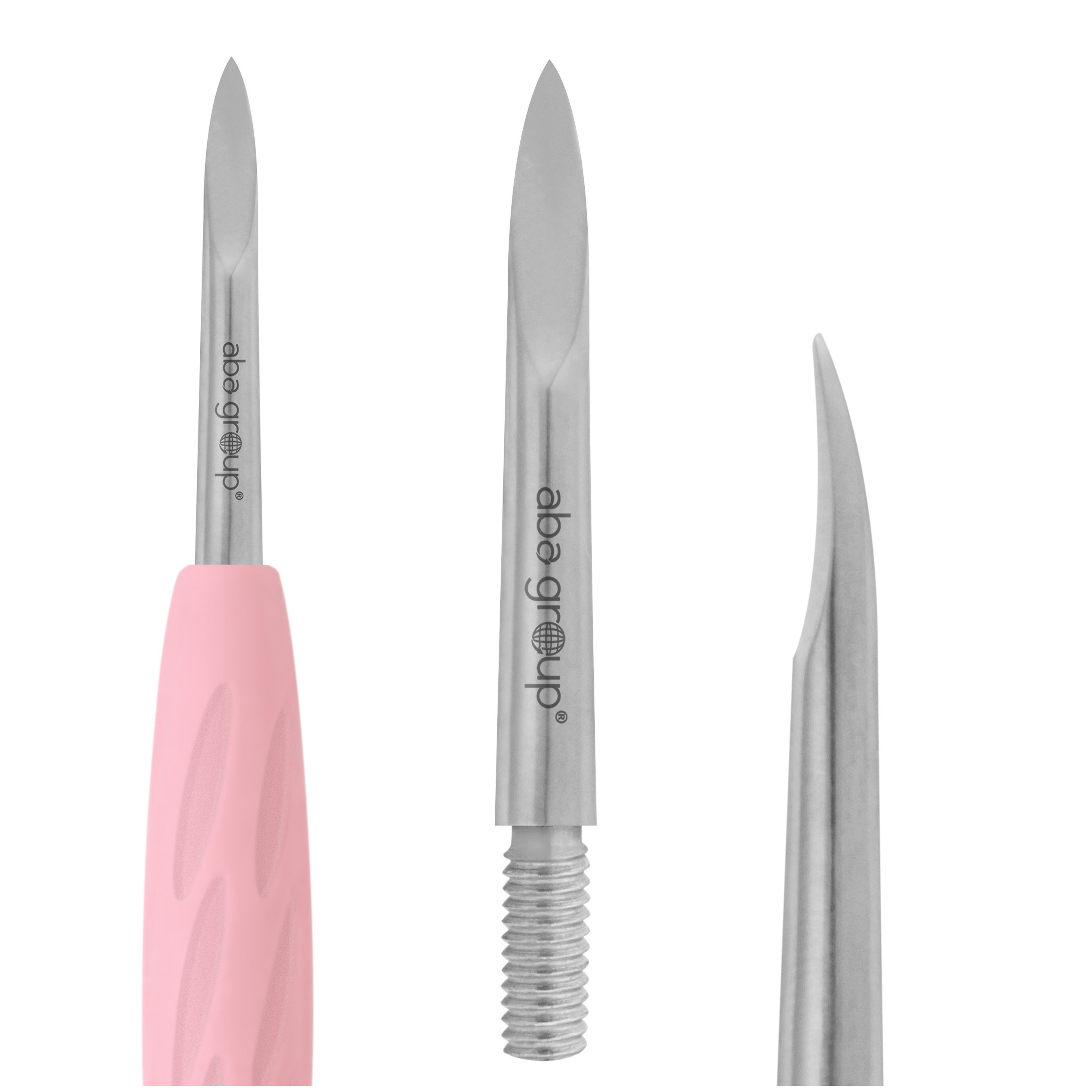 Aba Group Wechselaufsatz Nagelhautschieber Spitz MASTER PRO zur Maniküre (2035)