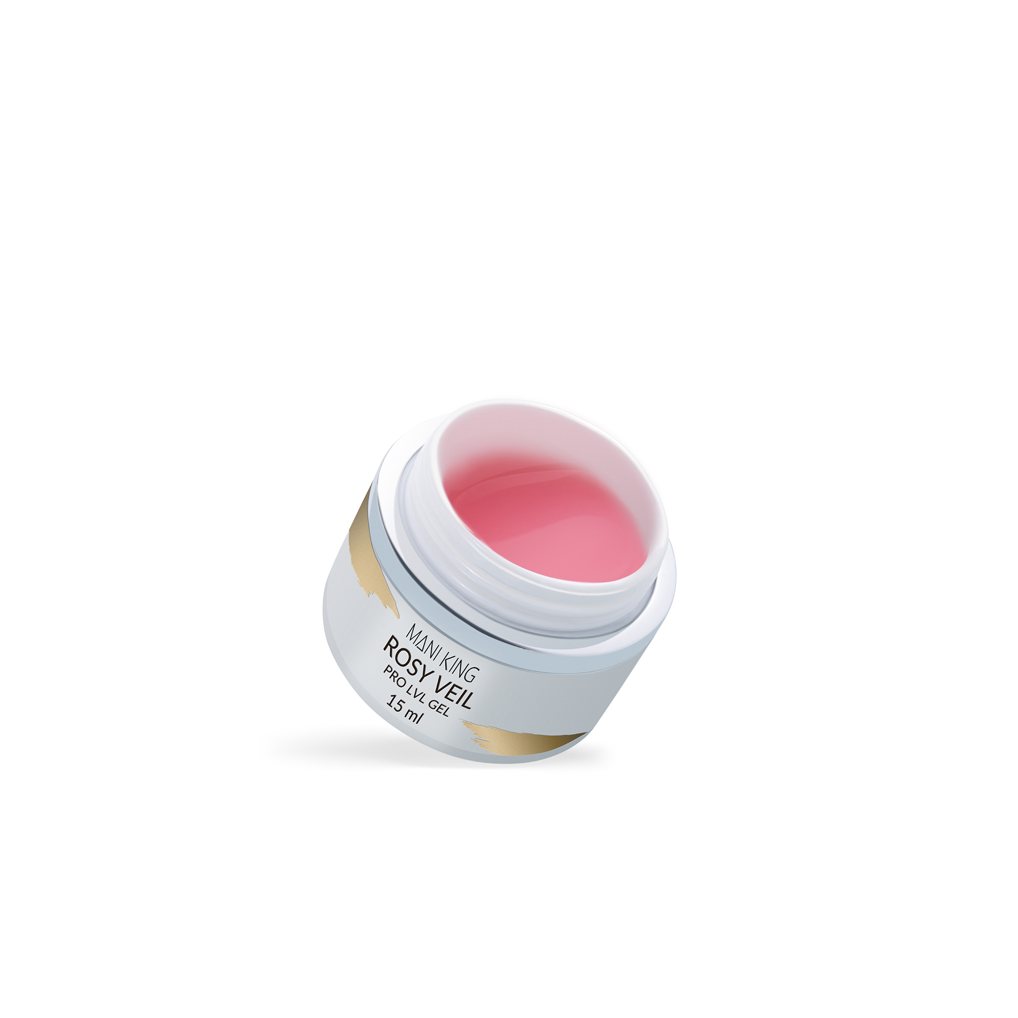 MANI KING PRO LVL GEL Rosy Veil – self-levelling gel – 15ml – Inter ...