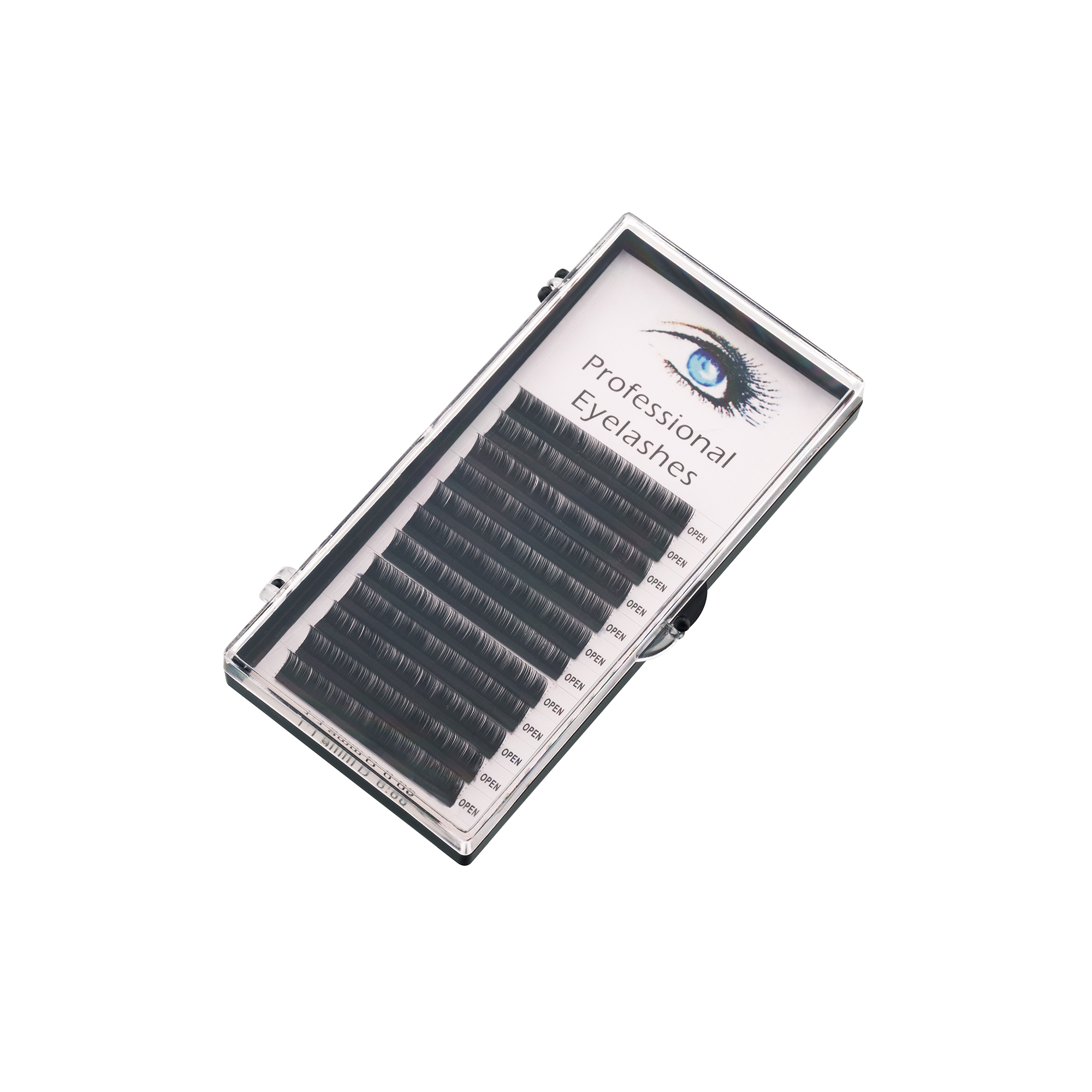 Rzęsy Norki Mink 0,05 długości 9 mm Profil C Rzęsy Norki Mink 0,05 długości 9 mm Profil C