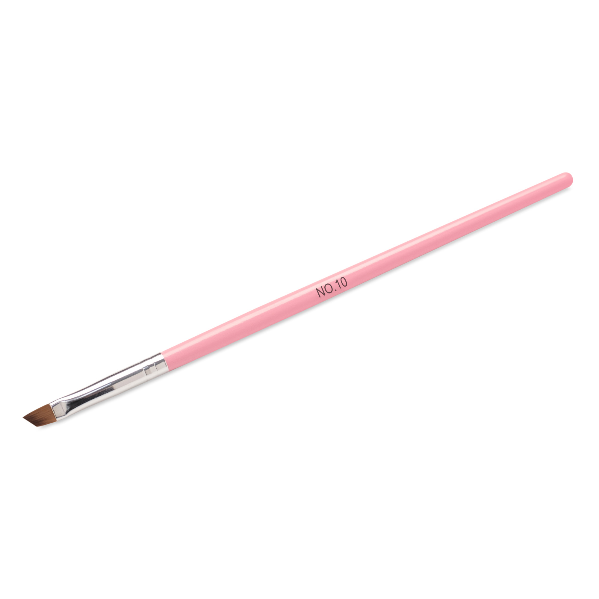 Gel brush slanted wooden #10