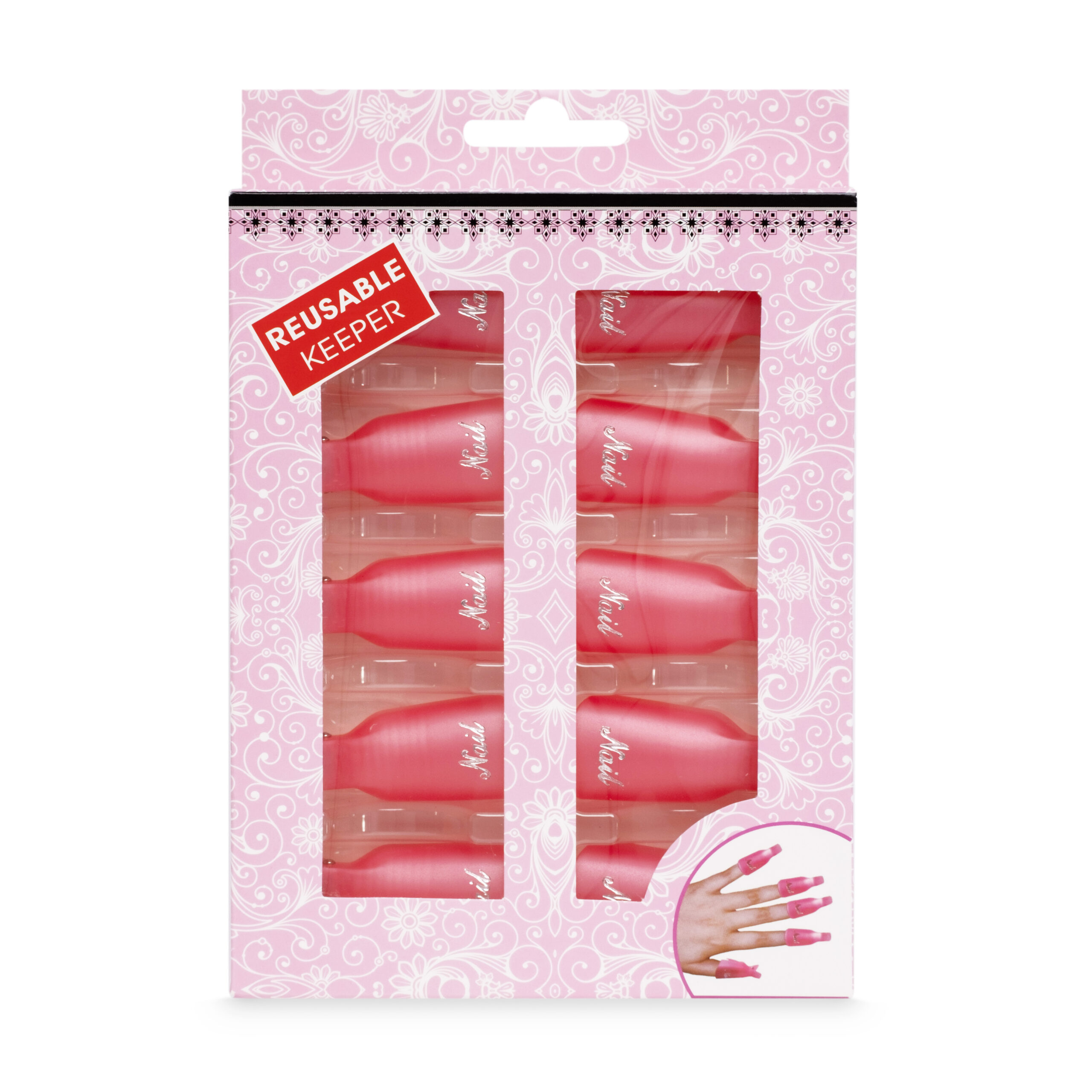 Hybrid Removal Clips 10 pcs – Pink