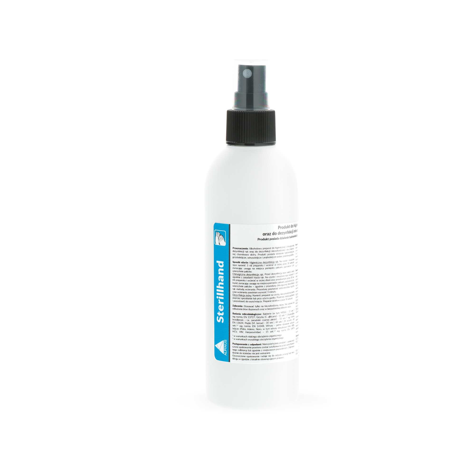 Alpinus Medica Sterillhand 250 ml – Hand Disinfection Preparation
