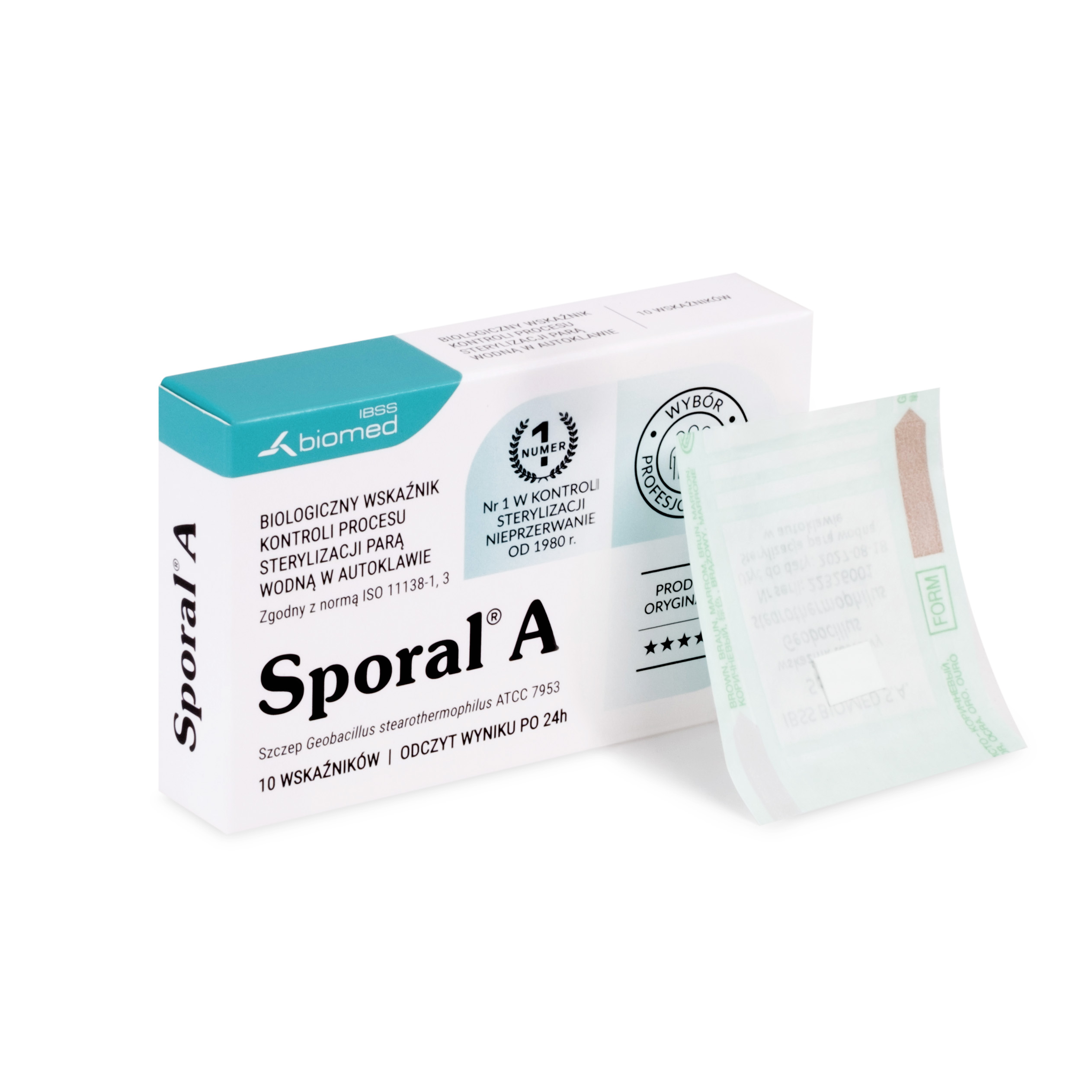 Sporal A Sterilization Process Control Indicator, 10 pcs.