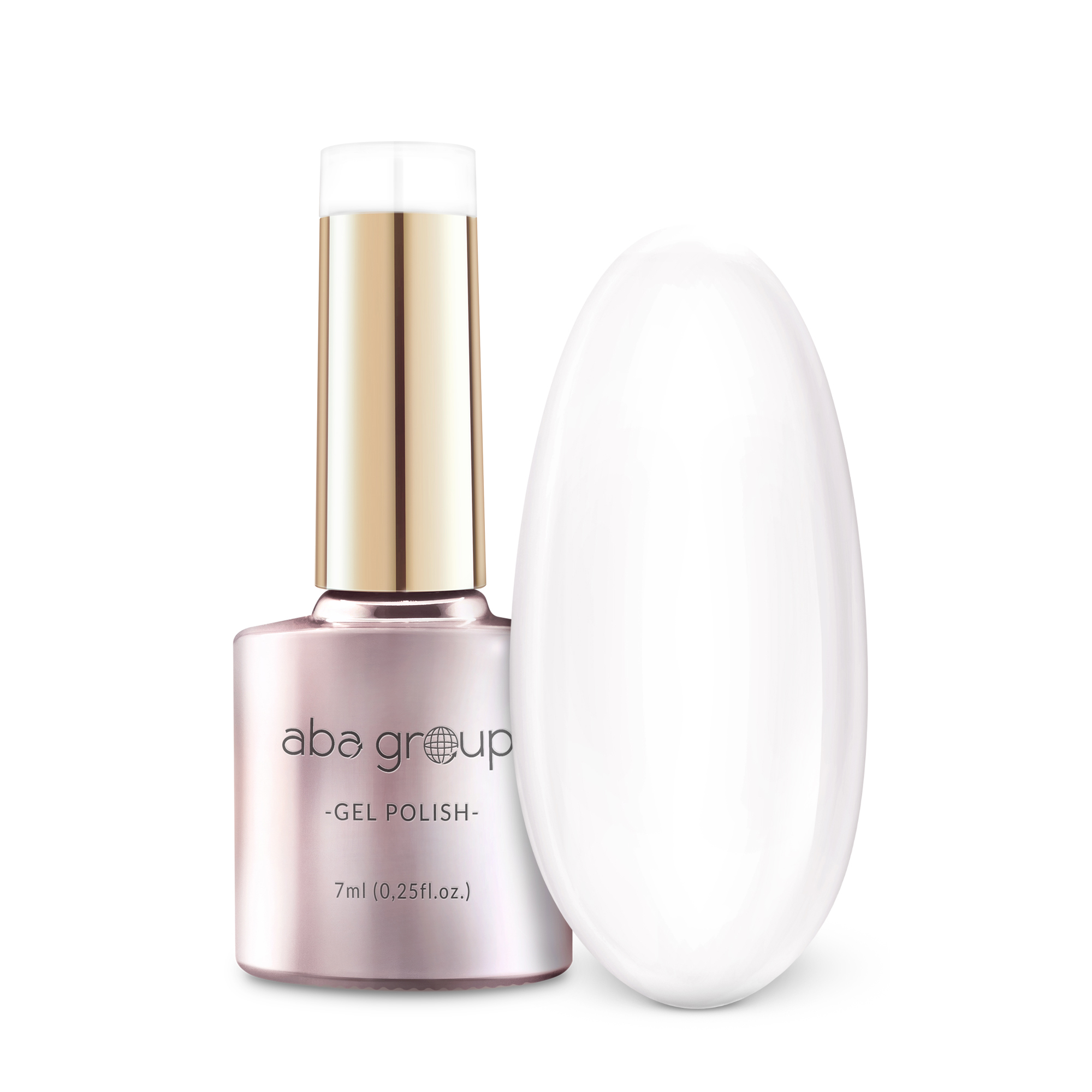 Aba Group Hybrid Nail Polish White 756 White Icon – 7 ml