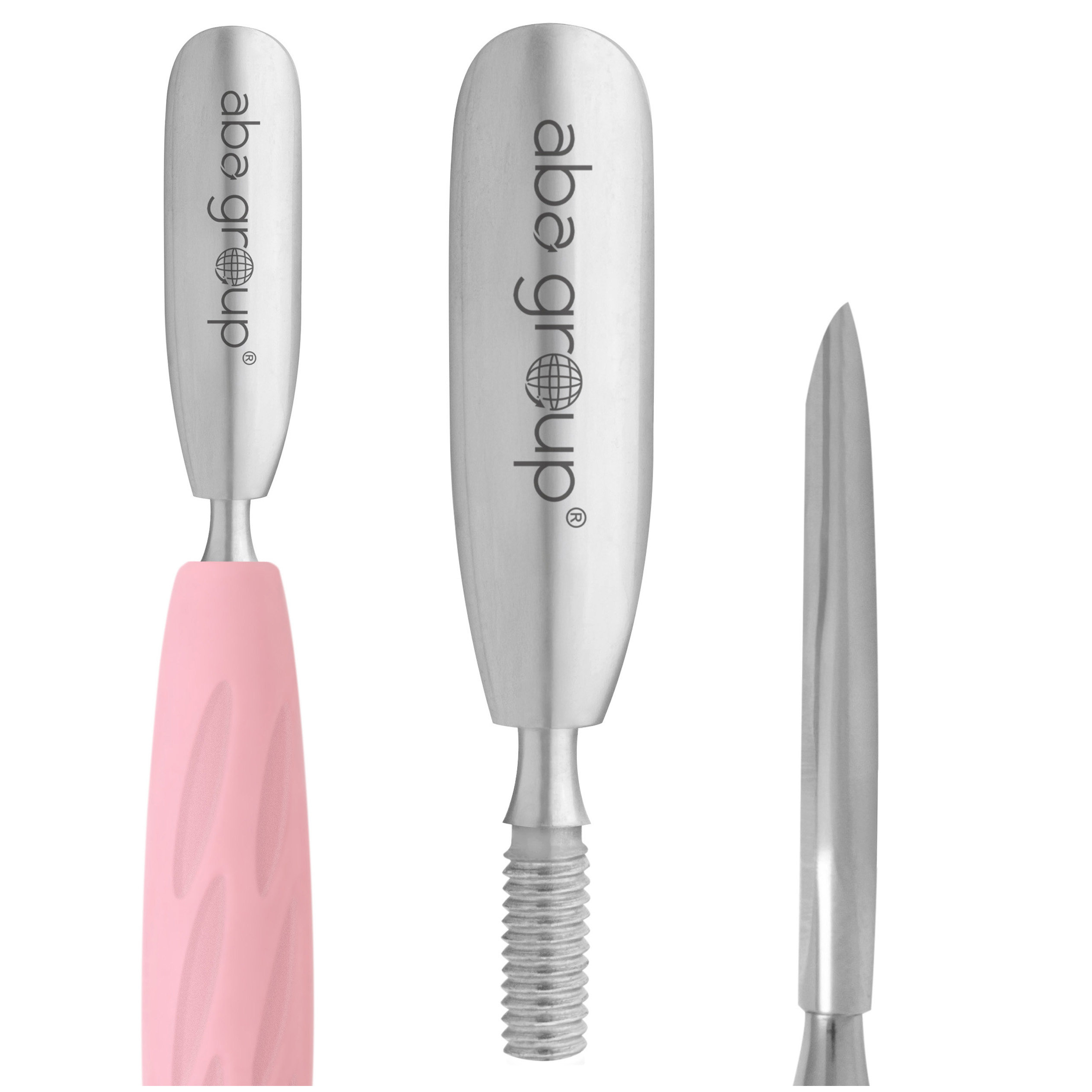 Aba Group MASTER PRO Interchangeable Wide Pusher Tip for Manicure (2038A)