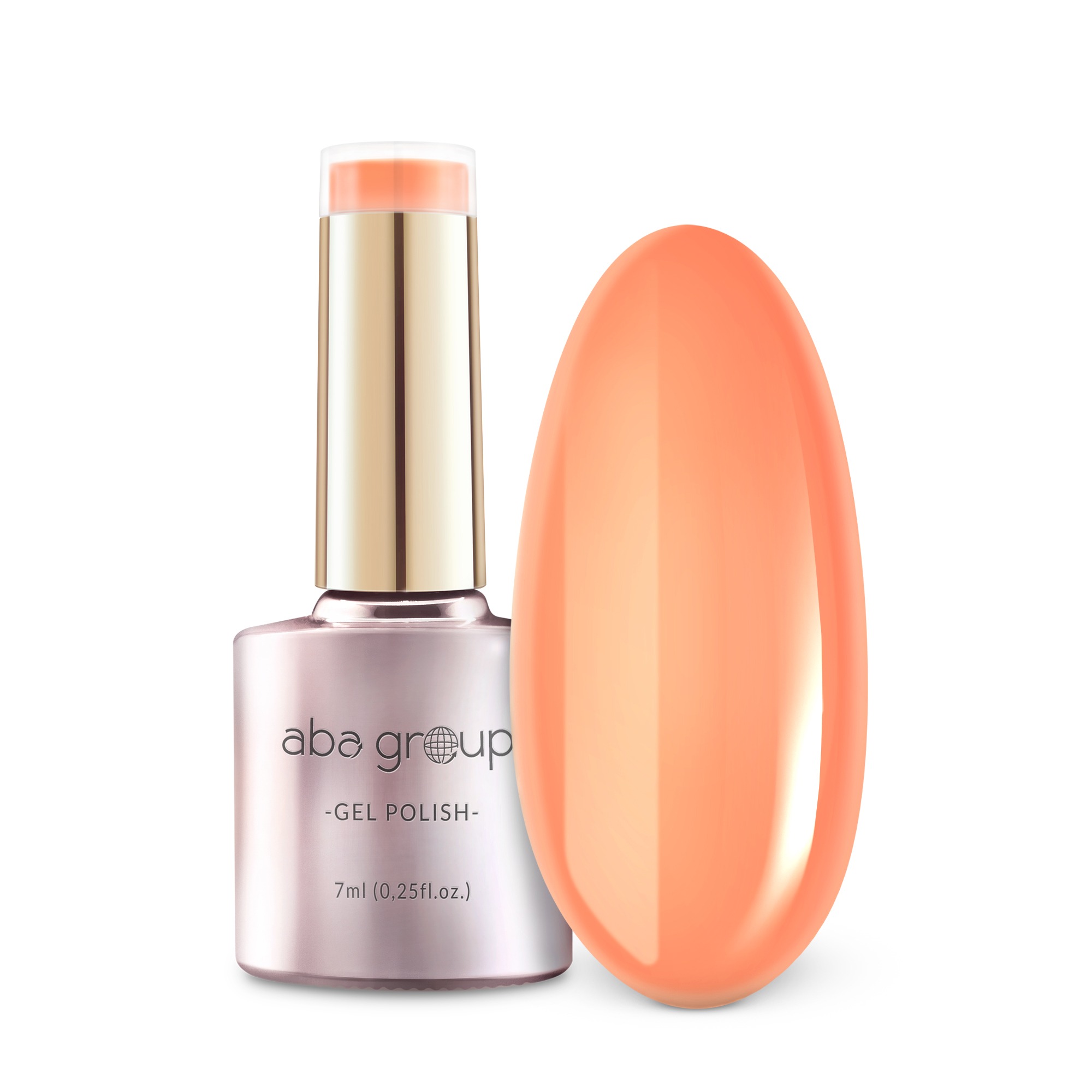 Aba Group Hybrid Nail Polish Orange 723 Oh My Orange - 7 ml