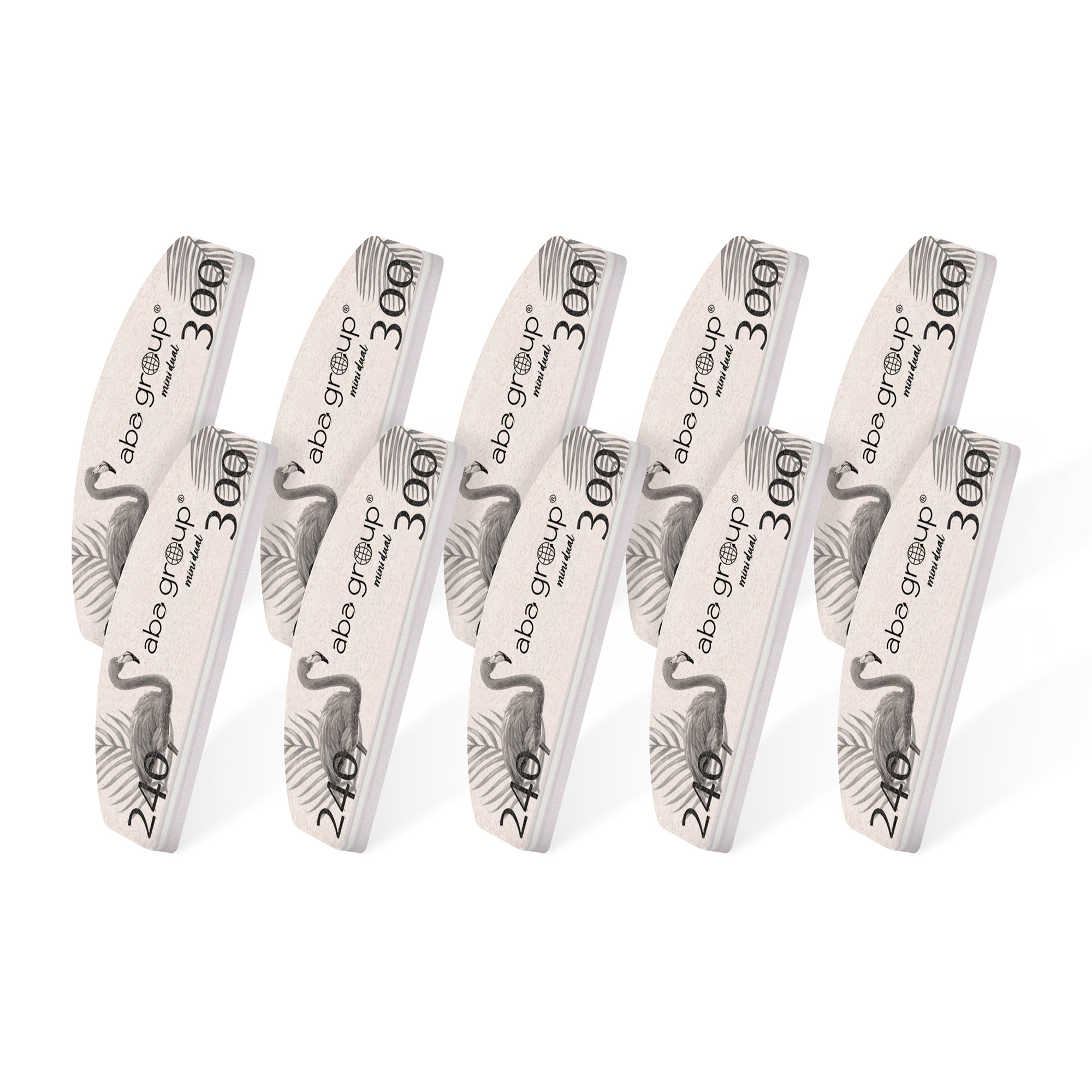 Aba Group DUAL File-Buffer 240/300 Flamingo, 10 pc.