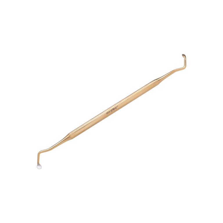 Aba Group Sonda podologiczna dwustronna złota- ekskawator z kulką 4mm (1212)