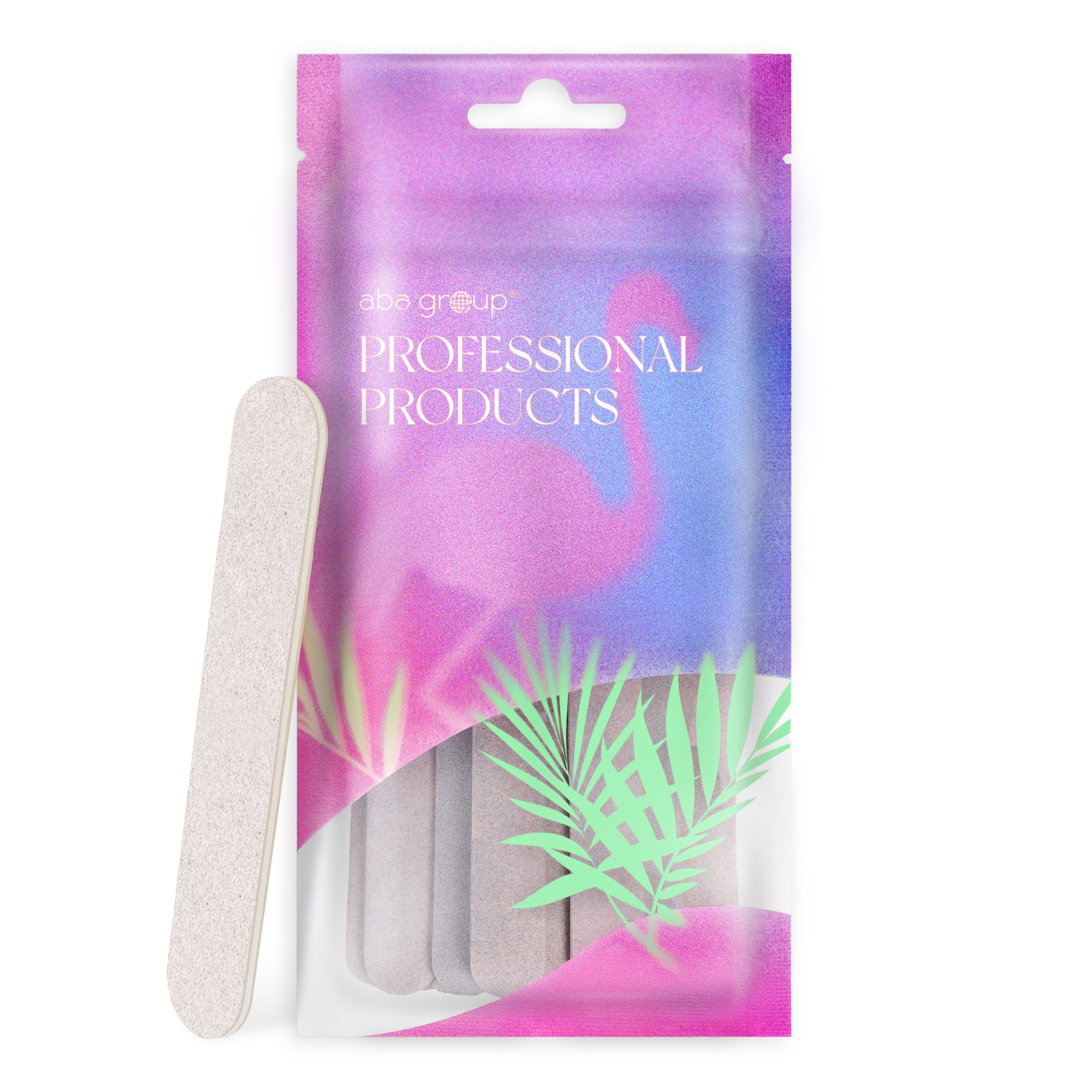 Aba Group Lima per unghie MINI DRITTA 100/180, set da 20 pz.