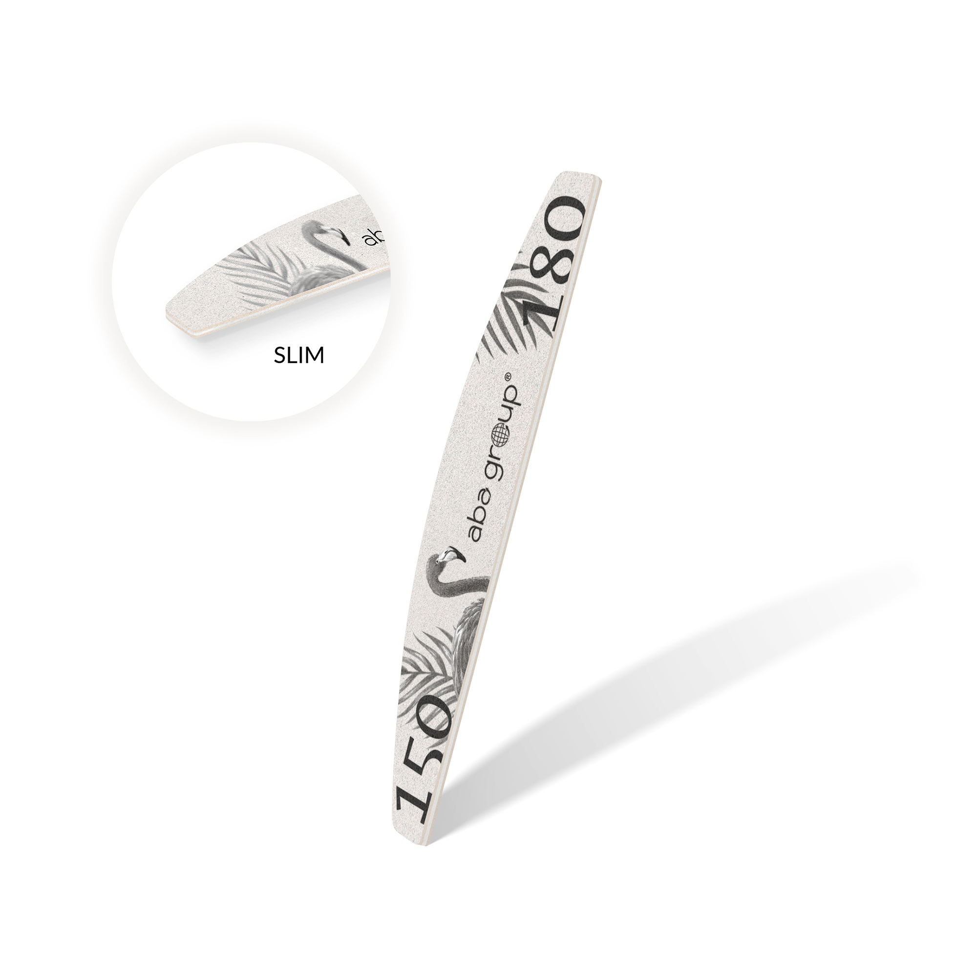 OUTLET – Aba Group Pilnik do paznokci PÓŁKSIĘŻYC 150/180 SLIM – FLAMING OUTLET – Aba Group Pilnik do paznokci PÓŁKSIĘŻYC 150/180 SLIM – FLAMING