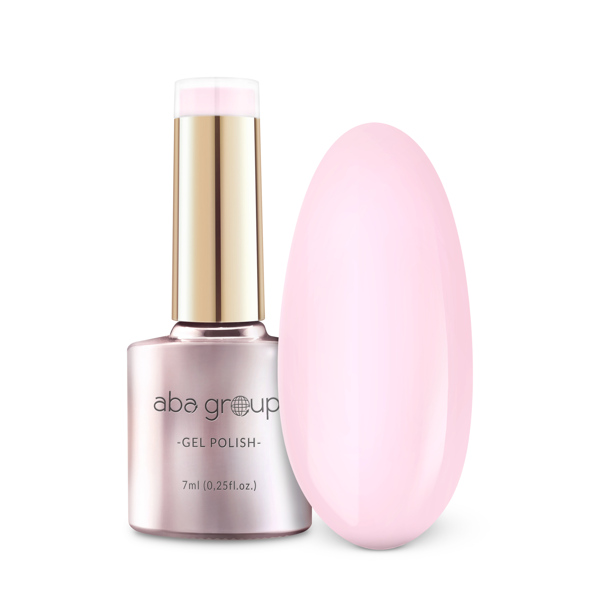 Aba Group Hybridný lak na nechty Pastelovo ružový 706 Pink Veil - 7 ml