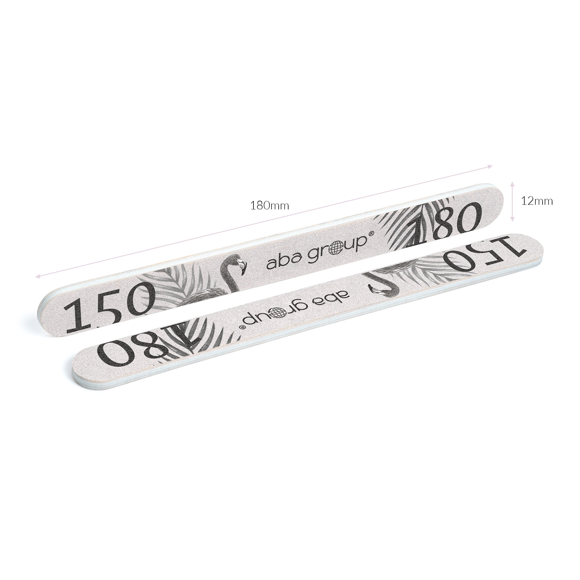 Aba Group BEZPIECZNY PAKIET Pilnik do paznokci PROSTY 150/180 STANDARD – FLAMING, 500 sztuk Aba Group BEZPIECZNY PAKIET Pilnik do paznokci PROSTY 150/180 STANDARD – FLAMING, 500 sztuk
