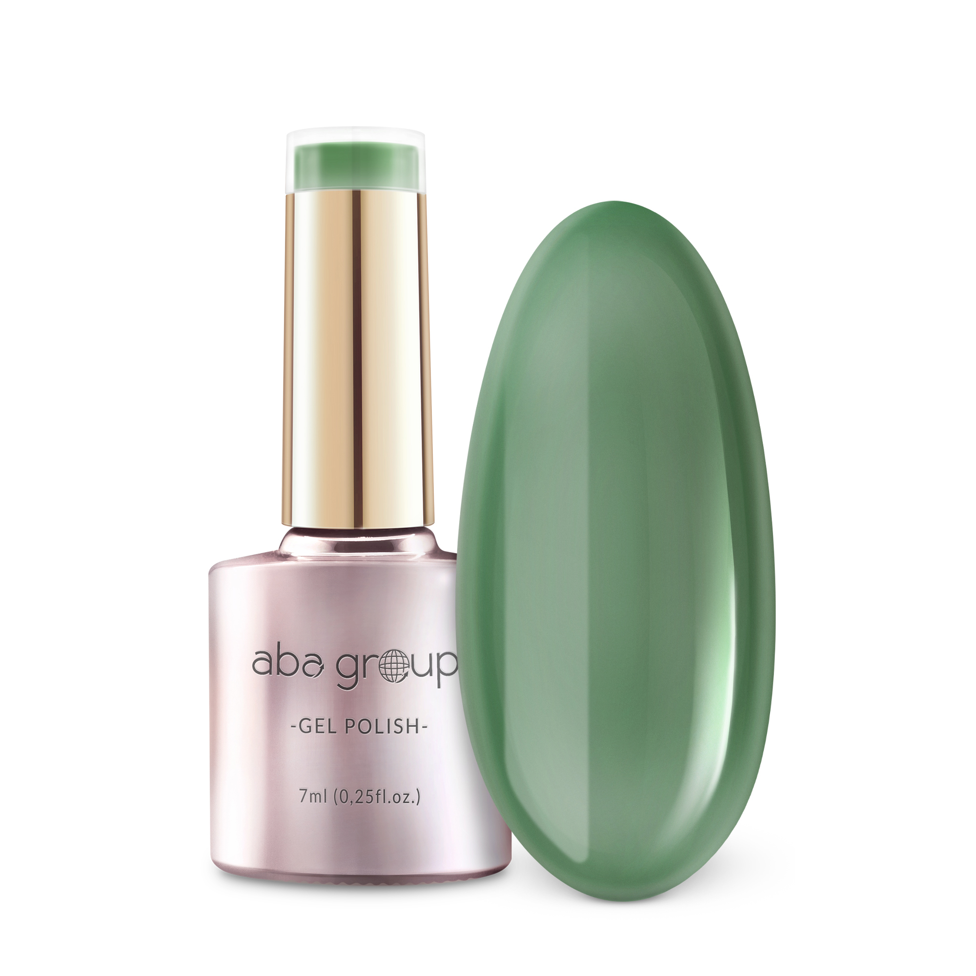 Aba Group Lakier hybrydowy do paznokci Zielona Herbata 710 Matcha Mama - 7 ml